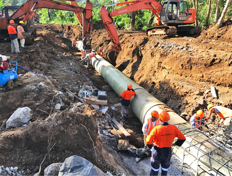 Potable Water Pipeline Construction