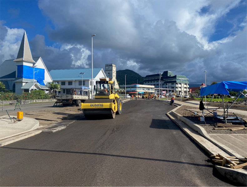 Vaisigano Bridge and Road Construction